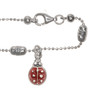 STSLBBC - 1mm Childrens Ladybird Charm Bracelet