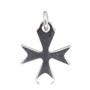 STS Plain Maltese Cross Charm - Small