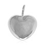 STS Jingle Bell Puffed Heart Charm - Large
