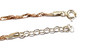 TTTSB - 2mm Two Tone Twisted Singapore Bracelet