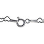 MCL045 - 3mm Heart Link Anklet