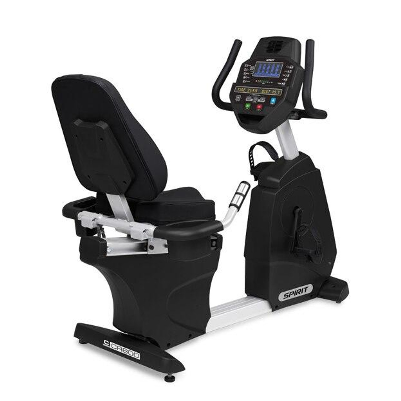 Spirit fitness cr800 sales recumbent bike