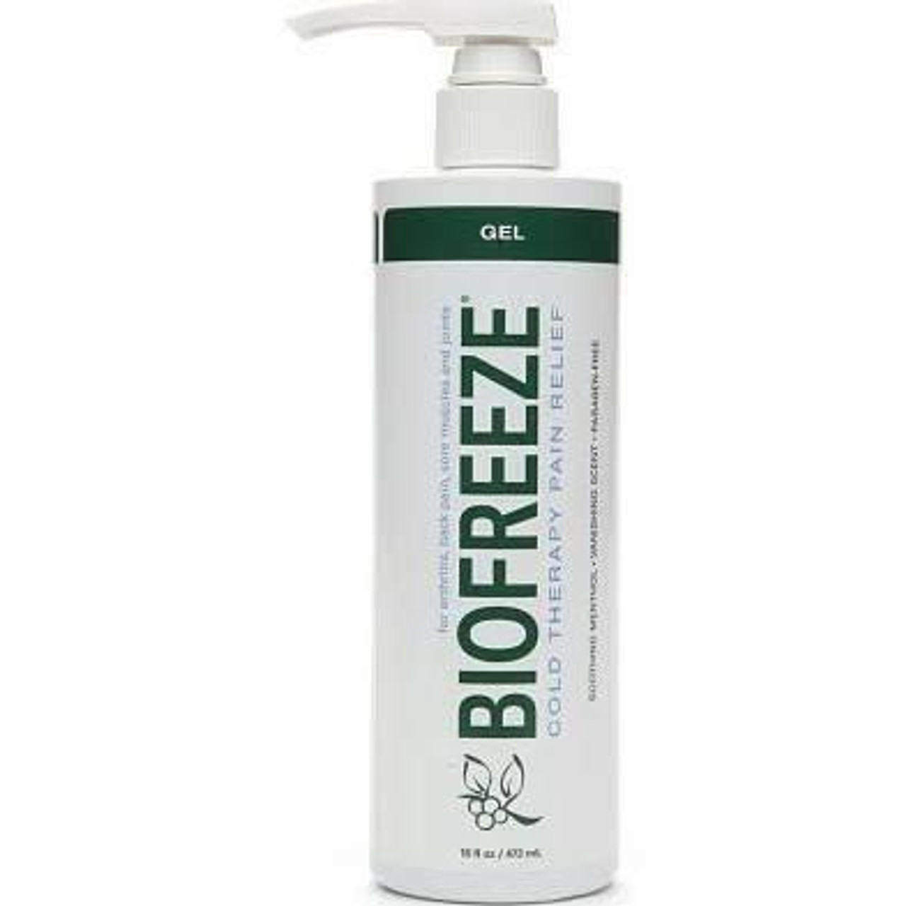 Biofreeze Pain Relief Gel 16oz | #1 Physician Recommended Pain Gel