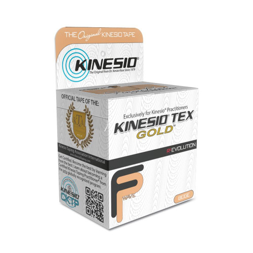Kinesio Tape Kinesio Tex Gold Finger Print Revolution Tape 2 x 16.4