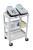 Mettler 73 Plastic 3-Shelf Cart Fabrication Enterprises Clinical E-Stim 13-3099 Fabrication Enterprises SourceOrtho