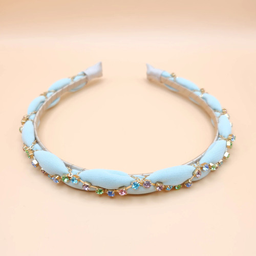 Pastel Jeweled Headband (Multi Stones)