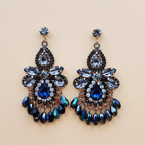 Tear Fan Handmade Earrings