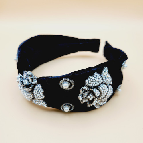 Rose Jewelled Headband