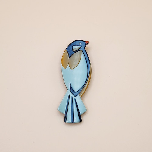 Woodpecker Brooch