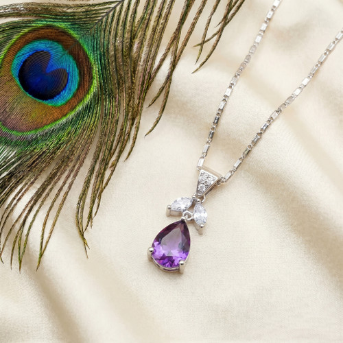 Violet Grace Necklace