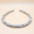 Velvet twist jewelled headband