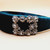 Velvet Crystal Buckle Headband (Green)