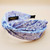 Spatter Design Fabric Headband (Purple)