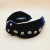 Wide Jewelled Velvet Knot Headband (Multi)