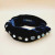 Wide Jewelled Velvet Knot Headband (Multi)