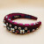 Wide Jewelled Padded Headband