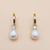 Pearl drop earrings