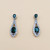 Zirconia Tear earrings