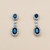 Zirconia Round earrings