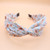 Dandelion headband (blue)