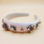 Jewelled Crown Pearl Padded Headband