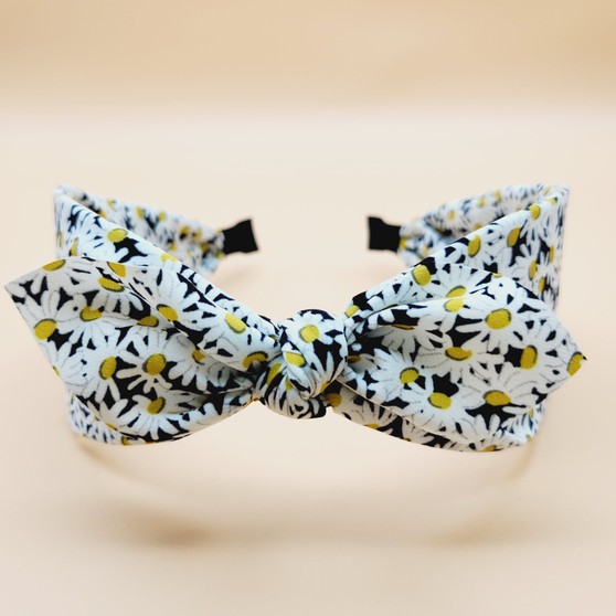 Snow in Summer Fabric Headband