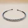 Oval Diamond Jewel Headband