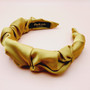 Knotted Silky Headband (Yellow)