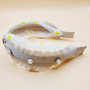 Flower Pearl Headband (Yellow)
