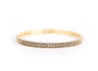 Golden & Black dia Bold  Skinny Bangle (SK_B22-1)