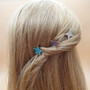 Crystal Star Hair Slide (Amethyst)