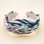 Mixed colour wavy headband