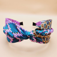 Modern Design Twist Fabric Headband (Purple)