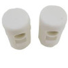 Vitra SEAT NYLON INSERTS (PAIR) 420490YP1TE, genuine nylon toilet seat inserts for secure fitting.