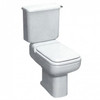 Ideal Standard Michelangelo K700501 Original Toilet Seat and Cover with Fittings in White Color.