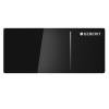 Geberit flush plate for remote flush actuation type 70, black, sleek design, premium quality flush plate.