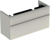 Geberit Smyle Square 1200mm double washbasin unit 2 drawer sand  500.356.JL.1