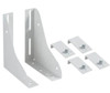 Twyford Sola set of mounting brackets for wash trough SS7015SS