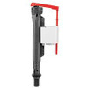 Wirquin Fill Float Valve 10120028, black and red plumbing component with white part.