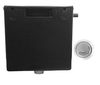 Wirquin Macdee 1½" cistern - DF Kayla cable operated valve & chrome button, SE Jollyfill, Unassembled CDC40CP