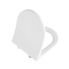 Vitra Integra Round Toilet Seat with Metal Hinge 131-003-001, white color, from Vitra brand.