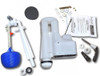 Twyford Toilet Cistern Kit, Single Flush Syphon, Ball, Inlet Valve, Donut & Lever CF7130WH