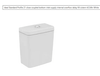 Ideal Standard Profile 21 Close Coupled cistern with dual flush valve, 4/2.6 litre, S309401, white.