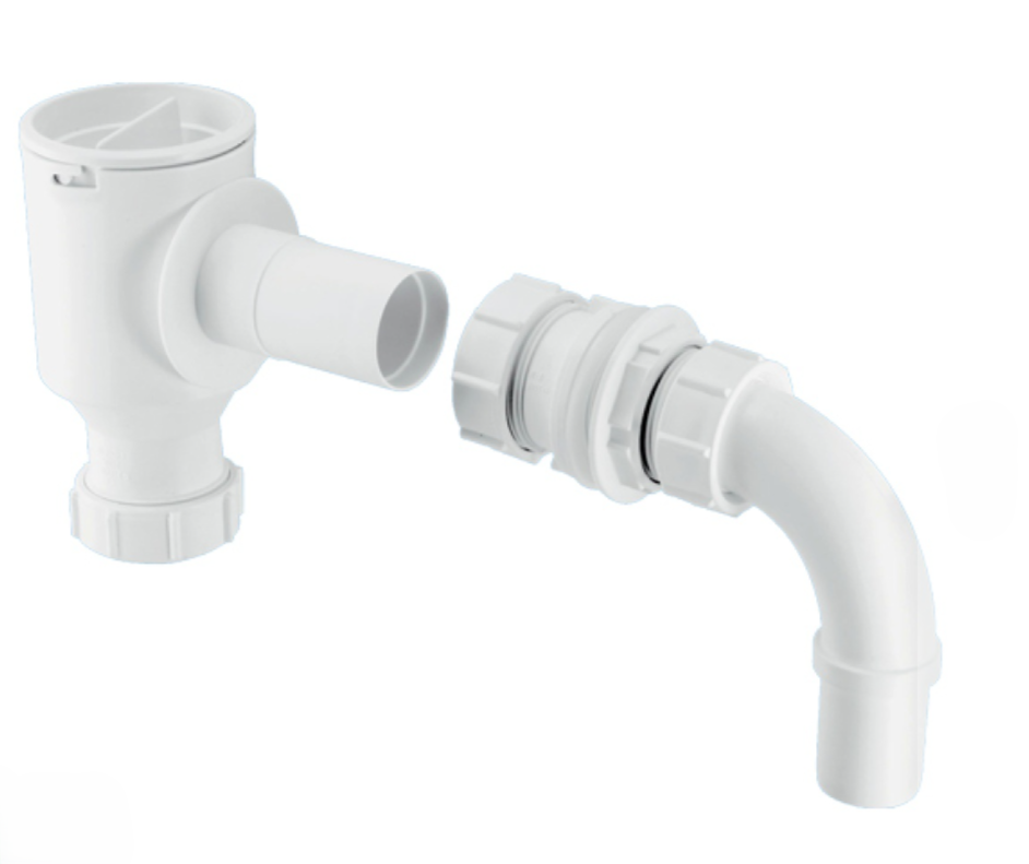 Mcalpine R40e McAlpine R40E 1 Complete Screened Tank Overflow Connector