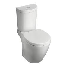 Ideal Standard Concept toilet seat and cover - slow close E791701 white toilet with lid.