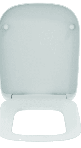 Ideal Standard Studio Echo toilet seat and cover T318201, white, plastic toilet seat with lid.