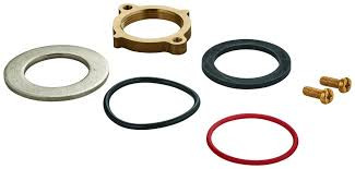 Grohe 48384000 Mounting Set with various components including gaskets, seals, and screws for installation purposes.