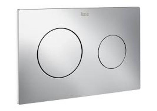 Roca Plate L2 operating panel chrome finish A890087001