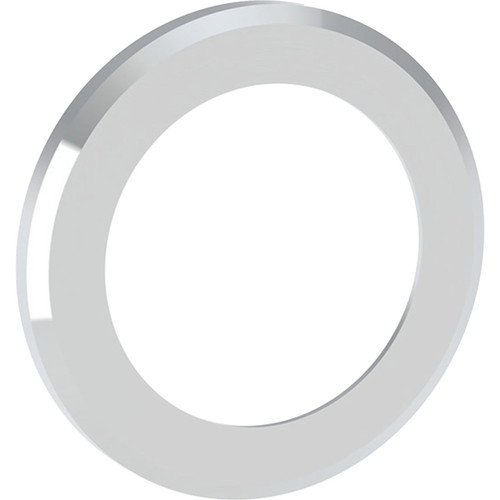 Geberit rosette for infrared button type 10 stainless steel 245.553.SN.1, sleek and modern design.