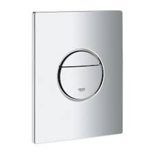 Grohe Nova Cosmopolitan Concealed Cistern Control Panel Polished Chrome 38765000 Grohe Nova Cosmopolitan Concealed Cistern Control Panel Polished Chrome 38765000
